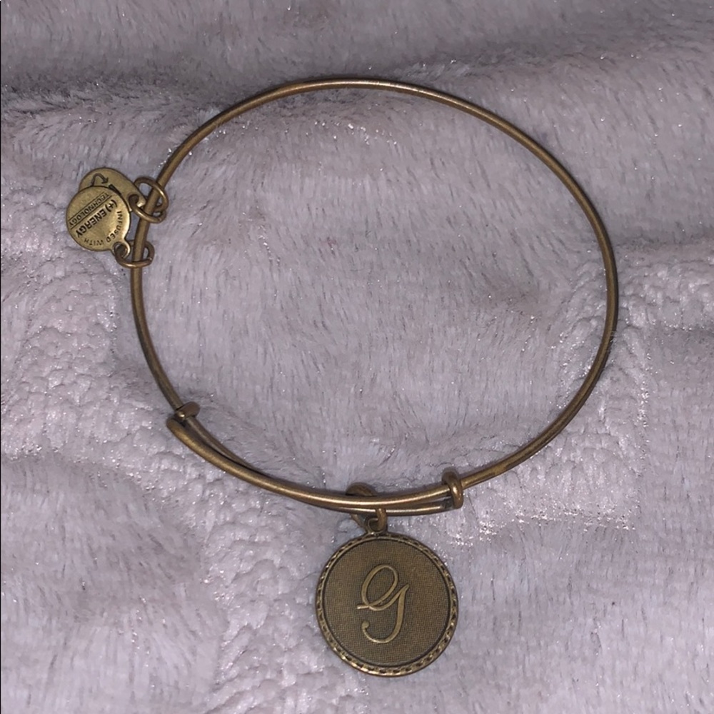 letter G Alex and Ani Bracelet